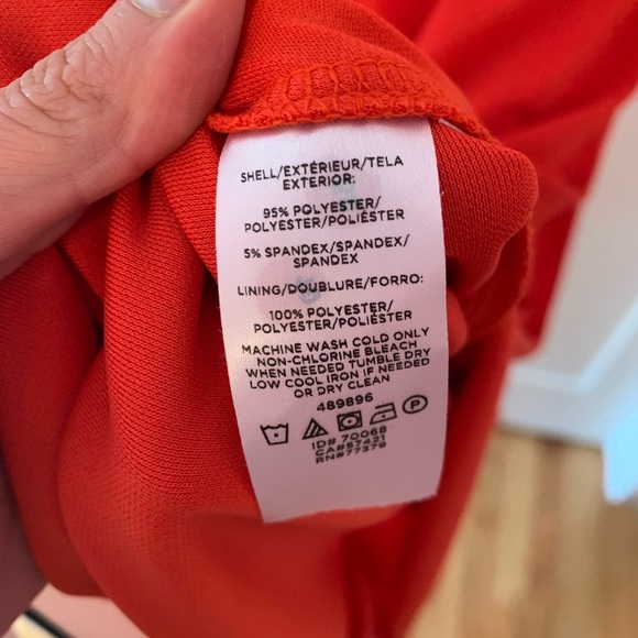 Ann Taylor Matte Tie Front Midi Dress - Picture 5 of 5